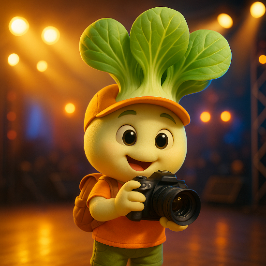 น้องกล้าผักรับสร้างทำ MV AI การ์ตูน 3D